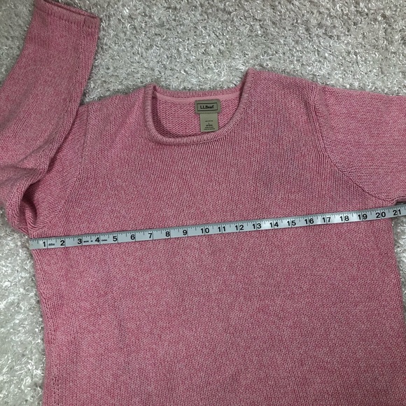 Pink Classic Knit Sweater 100% Cotton (RUNS SMALL, does NOT fit Large) - Picture 3 of 7